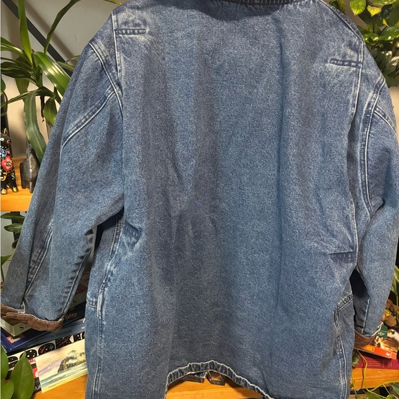 St. John's Bay Denim Barn Jacket - Picture 5 of 5
